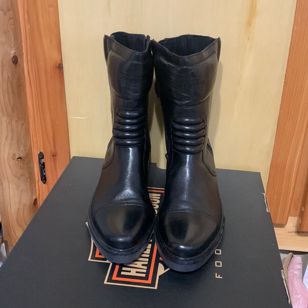 Harley-Davidson Black Combat Boots